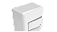 Conjunto sobrepor interruptor 1 tecla campainha branco - Beleze. - Imagem 4