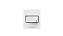 Conjunto sobrepor interruptor 1 tecla campainha branco - Beleze. - Imagem 1
