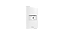 Conjunto placa saída de fio furo Ø1/2" + suporte 4x2 branco - Beleze. - Imagem 2