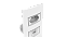 Conjunto tomada recarga USB + 1 tomada 10A branco - Beleze. - Imagem 4