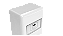 Conjunto sobrepor tomada recarga USB tipo C 5V/3.0A branco - Beleze. - Imagem 4