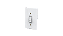 Conjunto interruptor 1 tecla campainha Branco - Artis. - Imagem 3