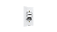 Conjunto interruptor 1 tecla simples + 1 tecla paralelo + 1 tomada 20A Branco - Artis. - Imagem 2