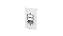 Conjunto interruptor 1 tecla simples + 1 tecla paralelo + 1 tomada 10A Branco - Artis. - Imagem 3
