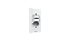 Conjunto interruptor 1 tecla simples + 1 tecla paralelo + 1 tomada 10A Branco - Artis. - Imagem 2