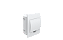 Quadro de distribuição de embutir 6 disjuntores din tampa branco. - Imagem 3
