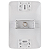 Conjunto 4x2 com 1 Tomada TV/SAT Coaxial Tramontina Aria Branco. - Imagem 2