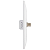 Conjunto 4x2 com 1 Tomada TV/SAT Coaxial Tramontina Aria Branco. - Imagem 5