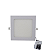 Luminária plafon LED de embutir quadrada 42W 4000K 3.360 lúmens 40cm x 40cm. - Imagem 4