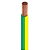 Cabo Flexível 750V 6mm Verde e Amarelo Rolo Com 100 Metros. - Imagem 2