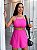 Conjunto Short Juliana - Rosa Chiclete - Imagem 1