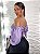 Cropped Alexia Manga - Lavanda - Imagem 2