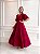 Vestido Catarina - Vinho - Imagem 1