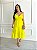 Vestido Midi Fiorela - Amarelo Lima - Imagem 3