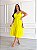 Vestido Midi Fiorela - Amarelo Lima - Imagem 1