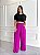 Calça Pantalona Nina - Fúcsia - Imagem 3