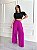 Calça Pantalona Nina - Fúcsia - Imagem 1