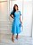 Vestido Midi Odete - Azul Céu - Imagem 1