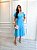 Vestido Midi Odete - Azul Céu - Imagem 3