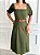 Vestido Midi Odete - Militar - Imagem 3