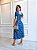 Vestido Midi Odete - Poá Azul - Imagem 2