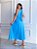 Vestido Midi Pérola - Azul Céu - Imagem 2