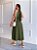 Vestido Midi Pérola - Verde Oliva - Imagem 2