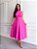 Vestido Midi Pérola - Fúcsia - Imagem 1