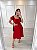 Vestido Bianca - Vermelho - Imagem 4