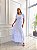 Vestido Giovana - Azul e Branco - Imagem 3