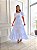 Vestido Giovana - Azul e Branco - Imagem 5