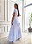 Vestido Giovana - Azul e Branco - Imagem 2