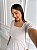 Vestido Giovana - Bege e Branco - Imagem 2