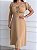 Vestido Bianca - Bege - Imagem 4