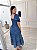 Vestido Tereza -  Azul Poá - Imagem 3