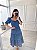 Vestido Tereza -  Azul Poá - Imagem 5