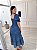 Vestido Tereza -  Azul Poá - Imagem 2