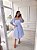 Vestido Heloisa - Azul e Branco - Imagem 3