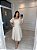 Vestido Heloisa - Bege e Branco - Imagem 3