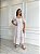 Vestido Tereza - Bege e Branco - Imagem 4