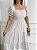Vestido Tereza - Bege e Branco - Imagem 3