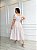 Vestido Tereza - Bege e Branco - Imagem 2