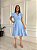 Vestido Mirela - Azul Candy - Imagem 1