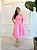 Vestido Heloisa - Rosa Candy - Imagem 1