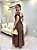 Vestido Alessandra -Marrom - Imagem 2