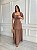 Vestido Alessandra -Marrom - Imagem 3