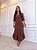 Vestido Beatriz - Marrom - Imagem 3