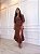 Vestido Beatriz - Marrom - Imagem 5
