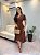 Vestido Diana - Marrom - Imagem 1