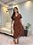 Vestido Diana - Marrom - Imagem 3